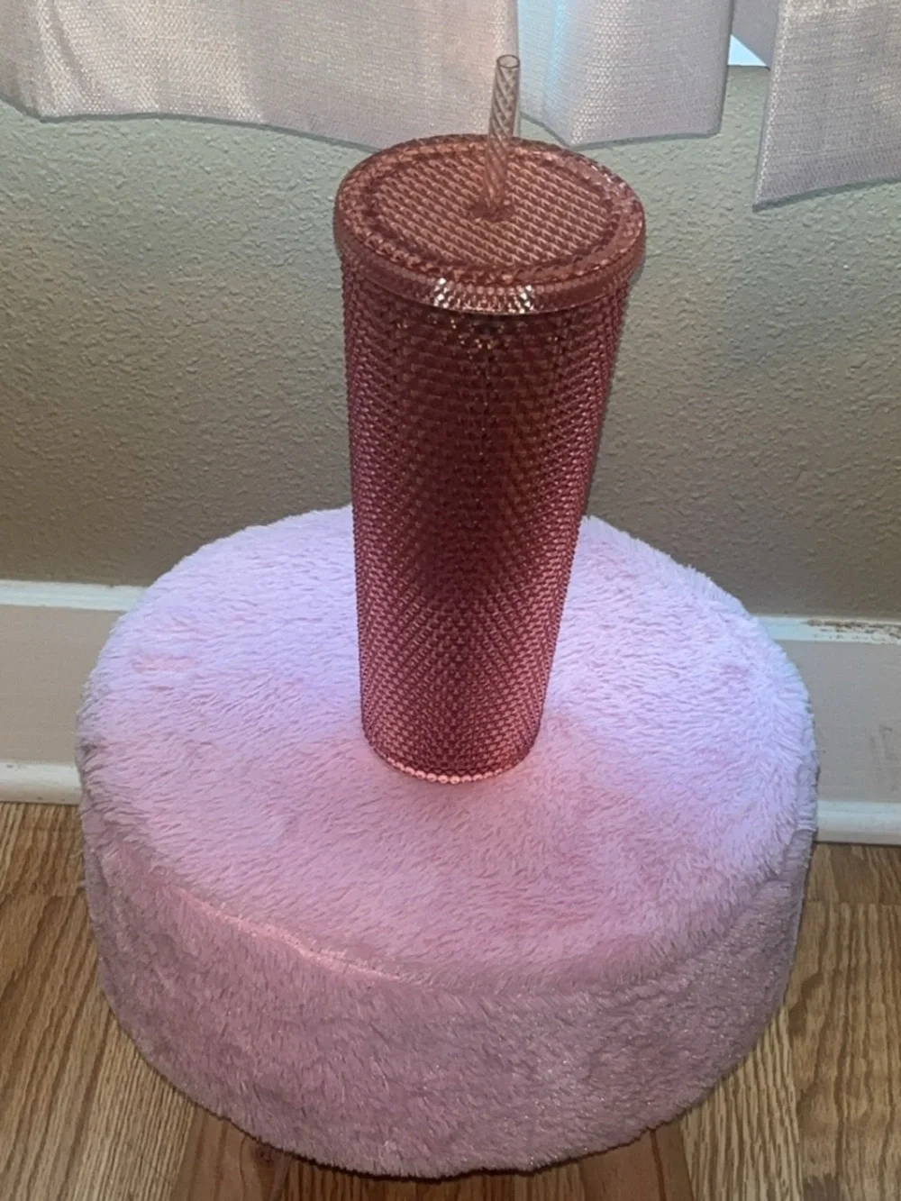 Starbucks Rose Gold Studded Tumbler | Reusable Cold Cup - Picture 2 of 4